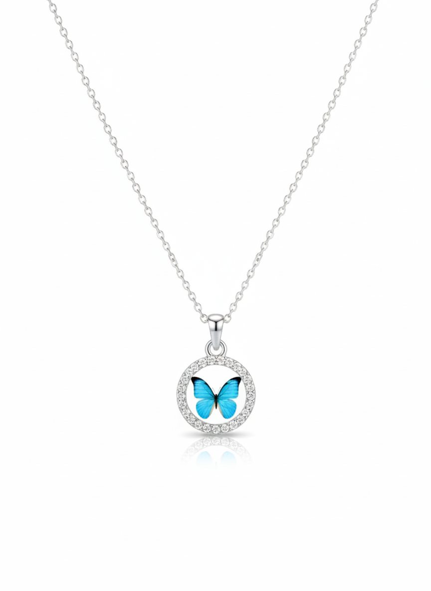 Radiant Butterfly Necklace