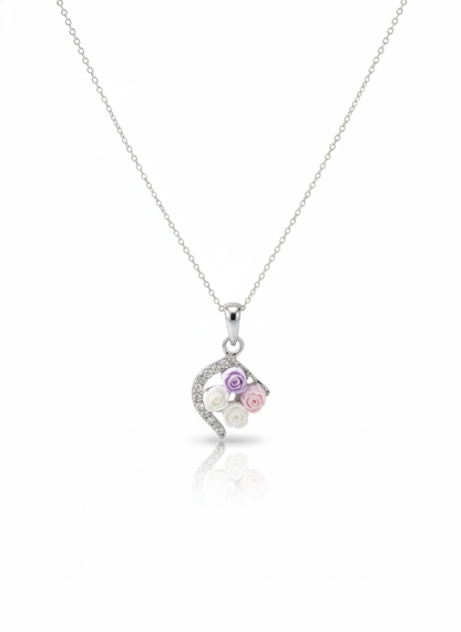 Rose Heart Necklace