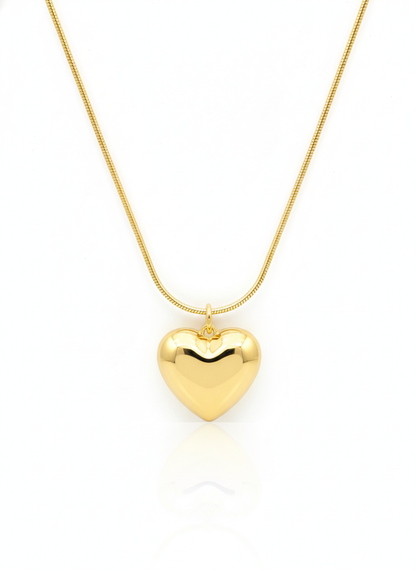 Lil Heart Pendent White