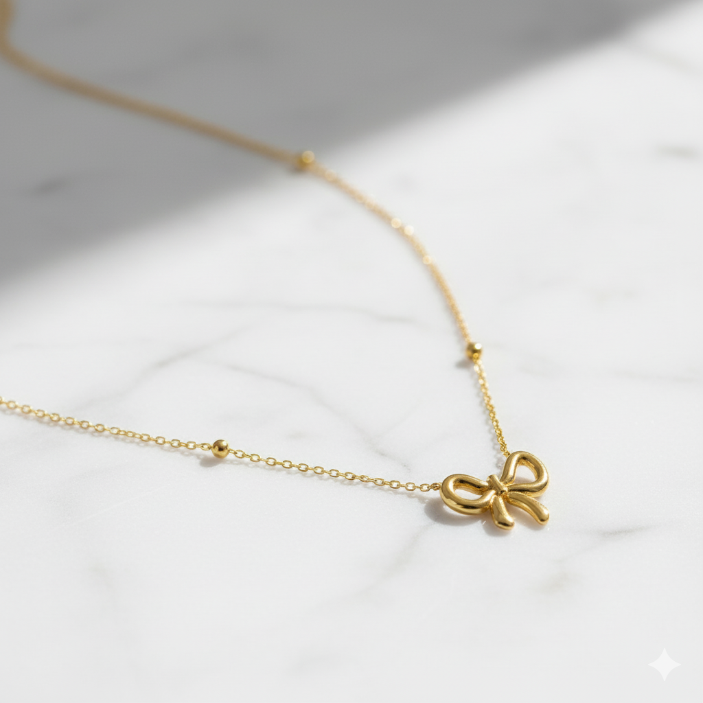 Bow Necklace