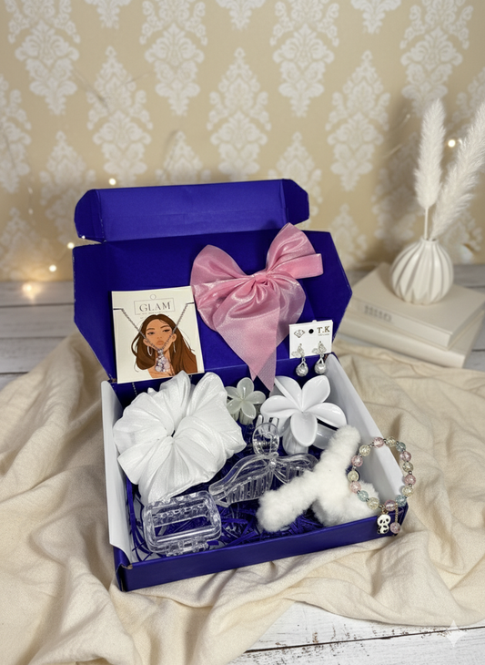 White & Pink Dream Accessory Box